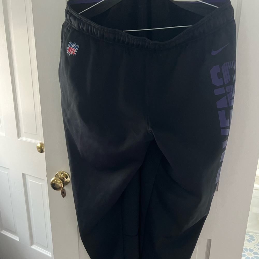 Ravens Sweatpants, xl, Nike dry
